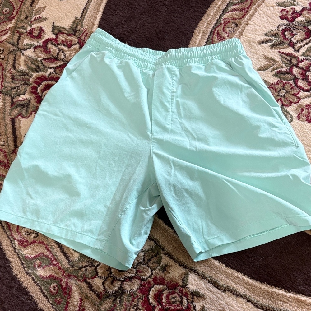 lululemon athletica Light Blue Athletic Shorts